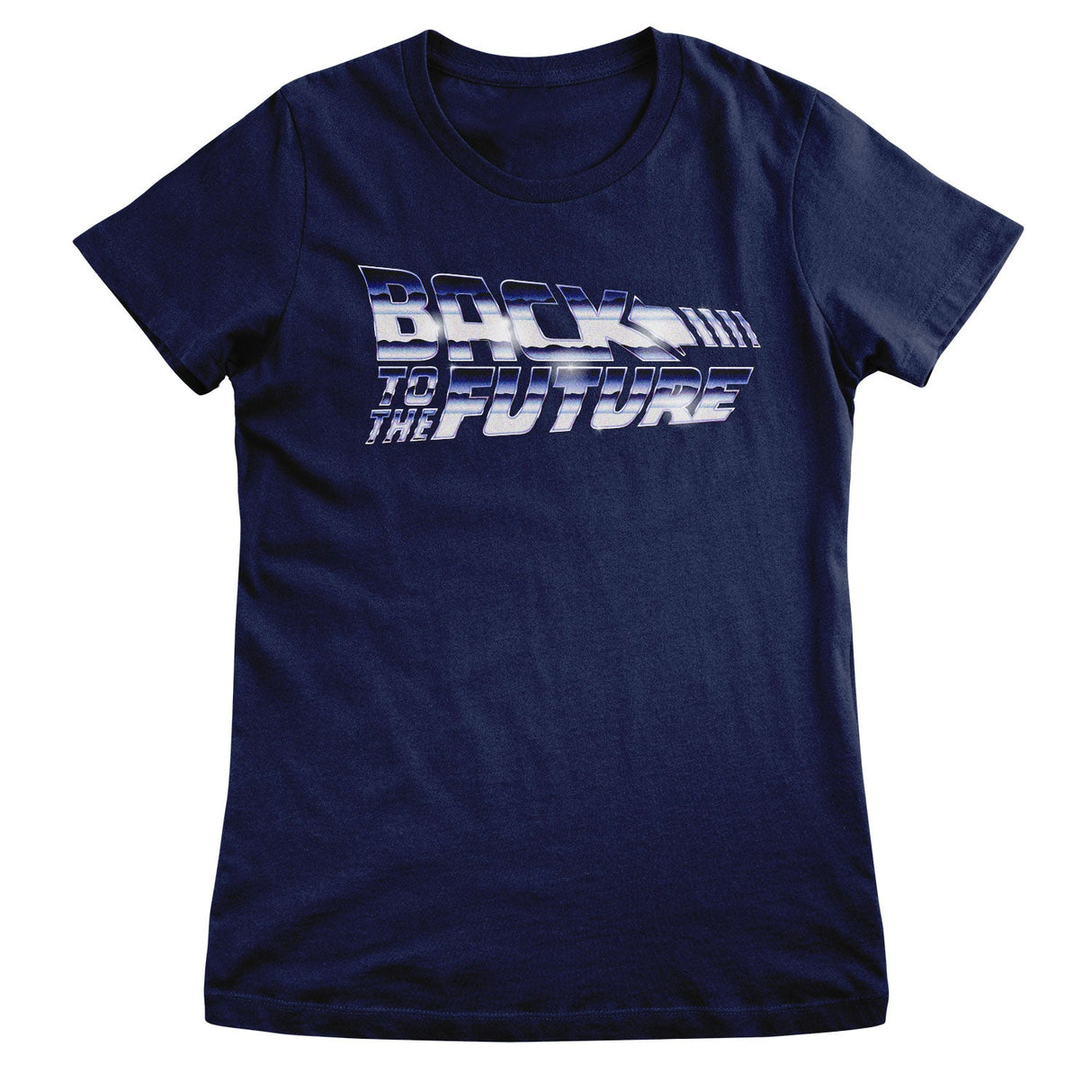 Back To The Future VHS Logo Girly Tee
