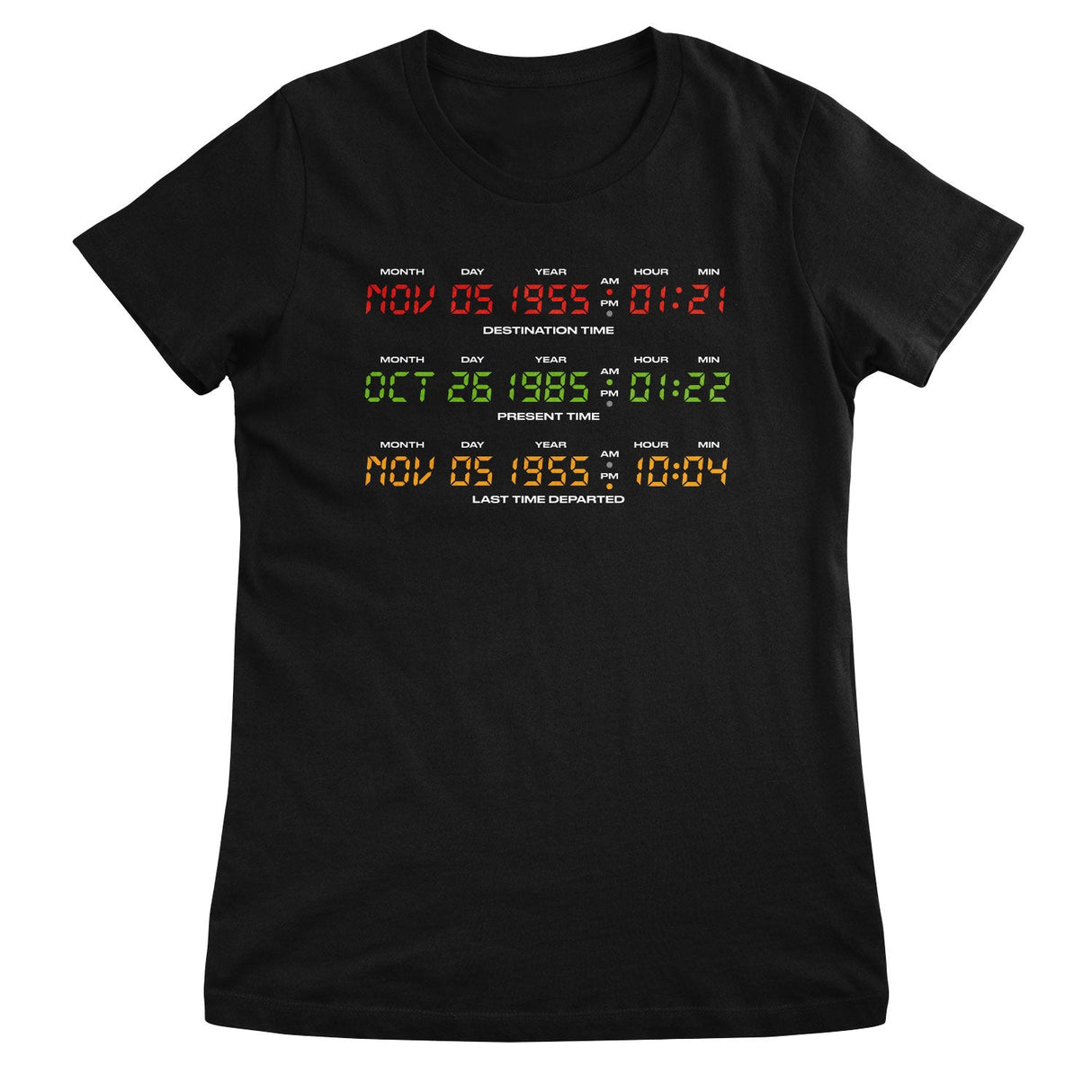 Delorean Display Girly Tee