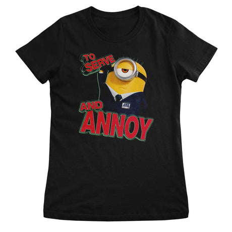 To Serve And Annoy Girly Tee