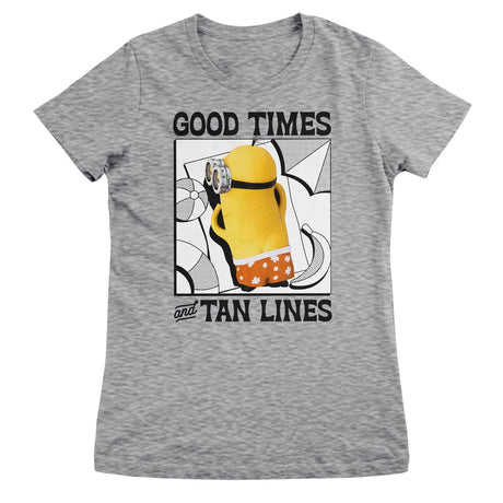 Minions - Good Times & Tan Lines Girly Tee