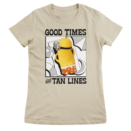 Minions - Good Times & Tan Lines Girly Tee