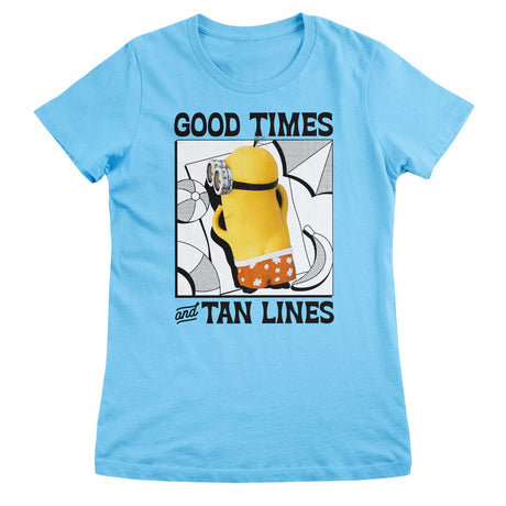 Minions - Good Times & Tan Lines Girly Tee