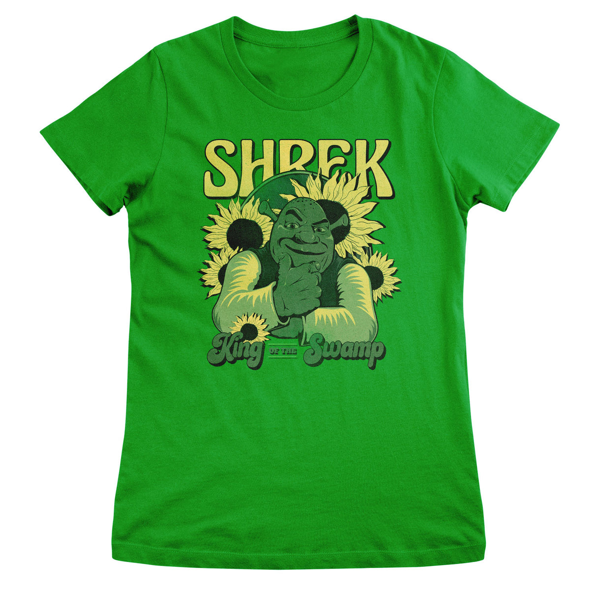 Shrek - King Of The Swamp Girly Tee