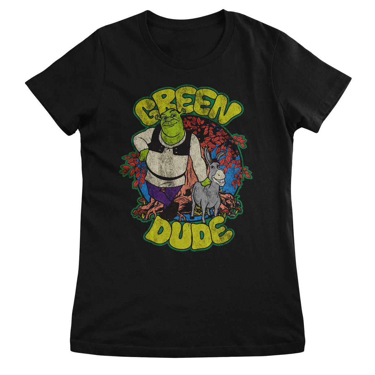 Shrek The Green Dude Girly Tee