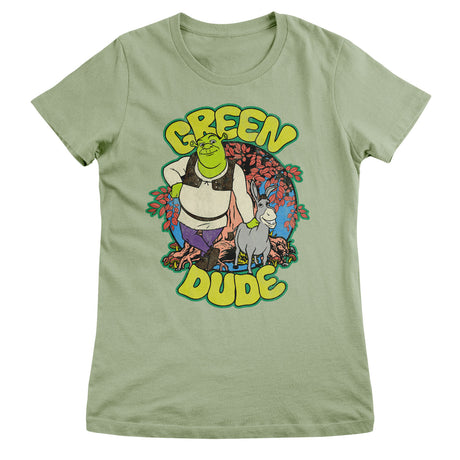 Shrek The Green Dude Girly Tee