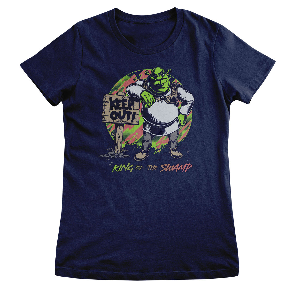 KEEP OUT - King Of The Swamp Girly Tee