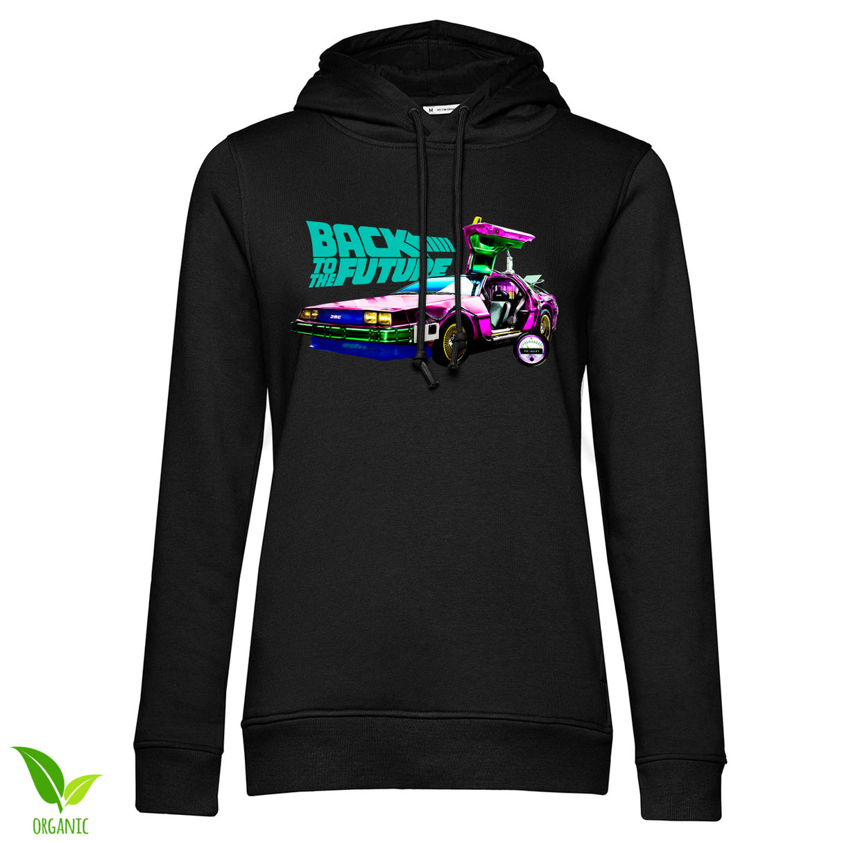 Colorful DeLorean Girly Hoodie