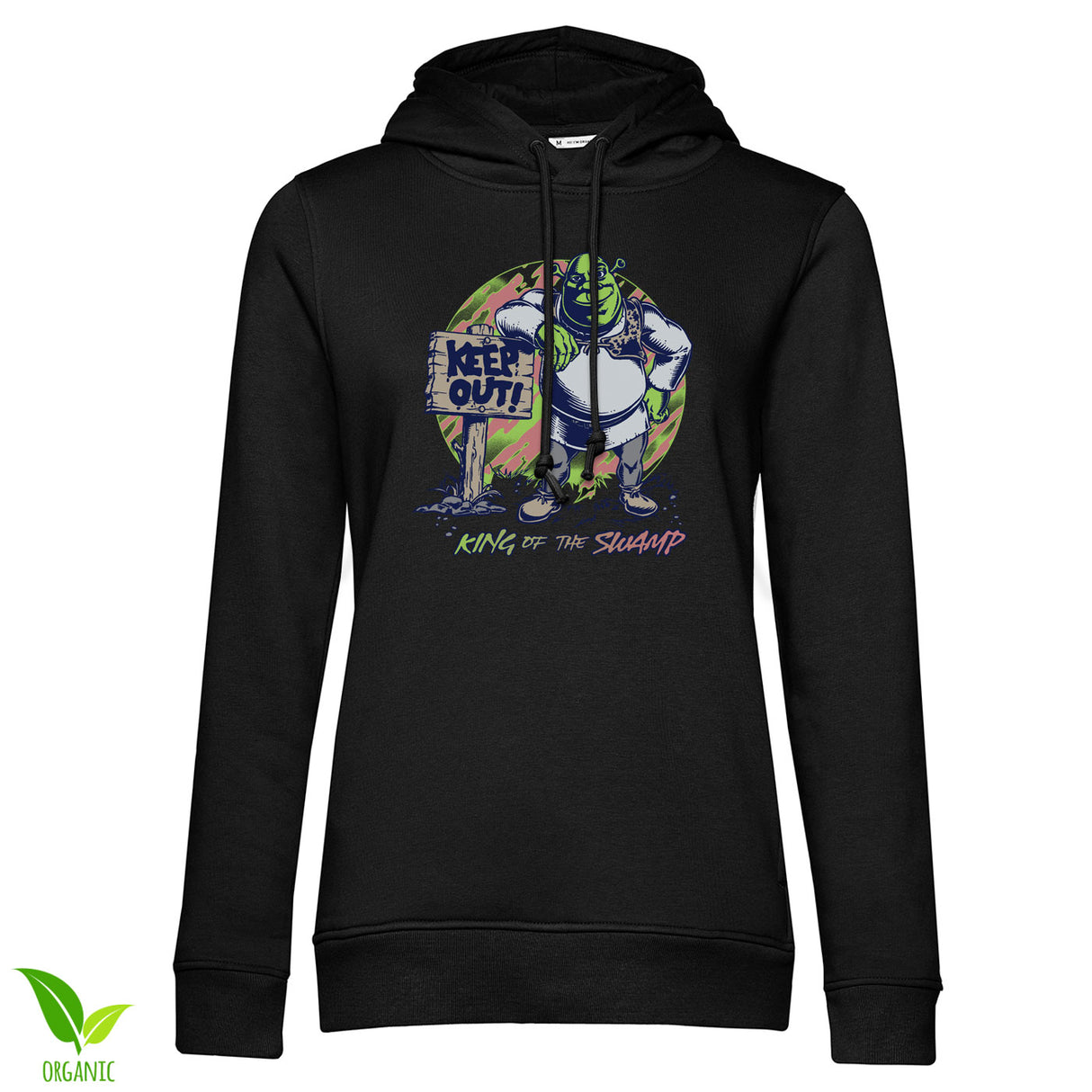 KEEP OUT - King Of The Swamp Girly Hoodie