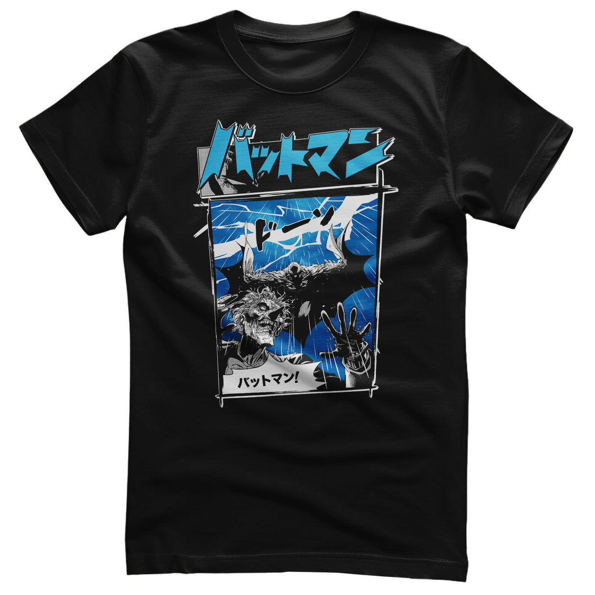 Batman & Joker Japanese Mashup T-Shirt