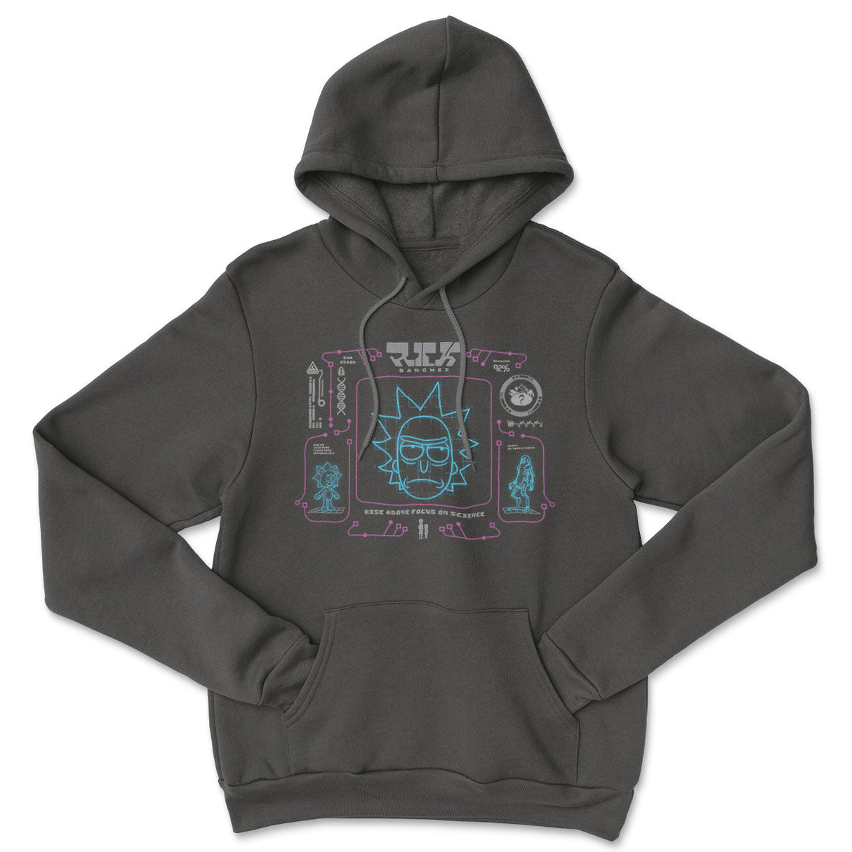 Rick Sanches - Rise Above Focus On Science Hoodie