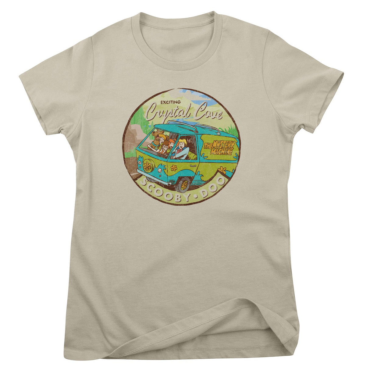 Scooby-Doo Vintage Crystal Cove Girly Tee