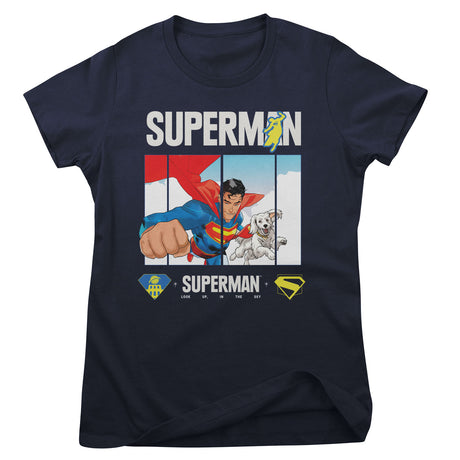 Superman - Look Up Girly Tee