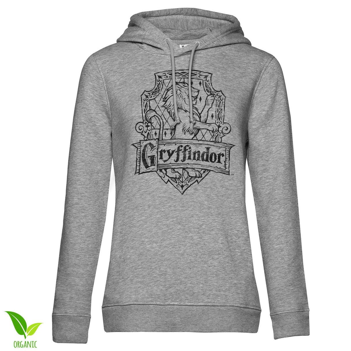 Harry Potter Gryffindor Washed Crest Girly Hoodie