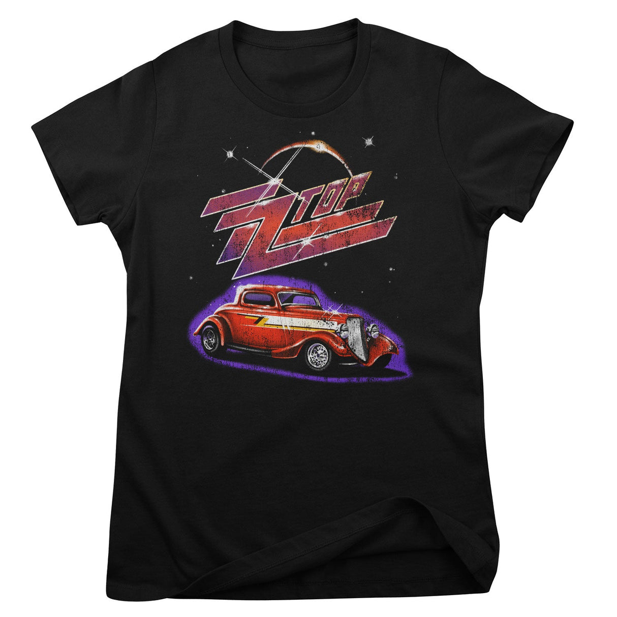 ZZ-Top - Eliminator Glow Girly Tee