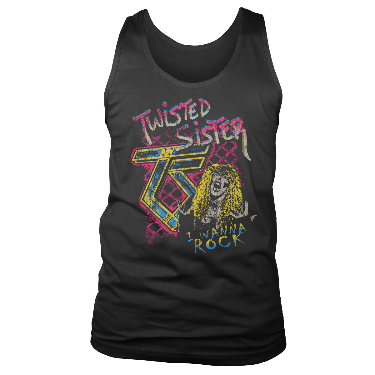 Twisted Sister - I Wanna Rock Tank Top