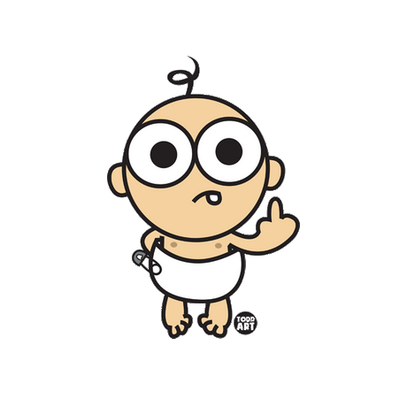 Todd Goldmans Bad Baby bodies & t-shirts