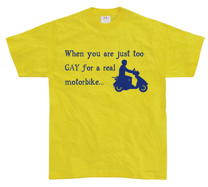 Too Gay For A Real MC T-Shirt