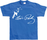 Elvis profil/autograf T-Shirt