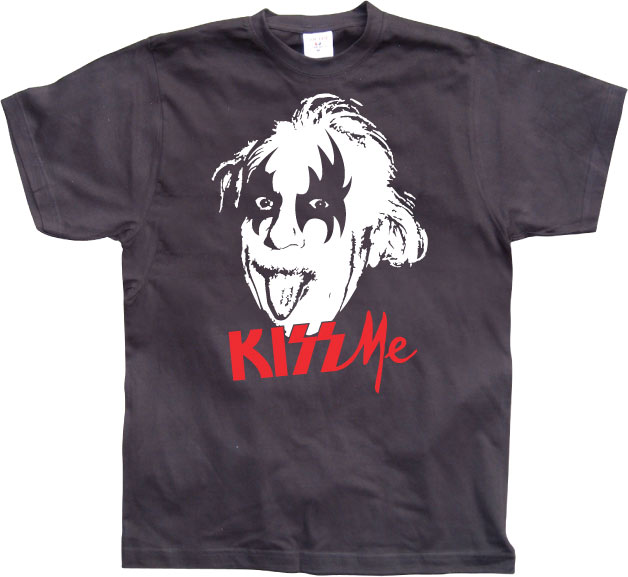 Kiss Me Mr Einstein T-Shirt