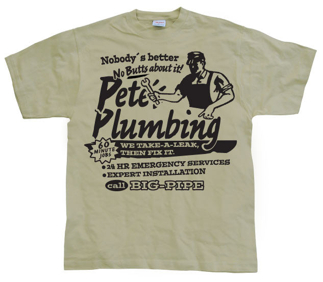 Petes Plumbing T-Shirt