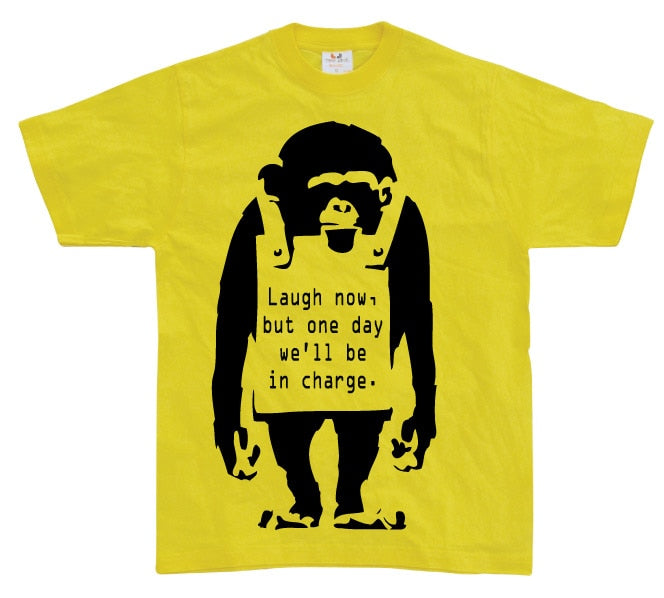 Banksy - Laugh Now! T-Shirt