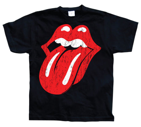 Rolling Stones Distressed Tongue T-Shirt