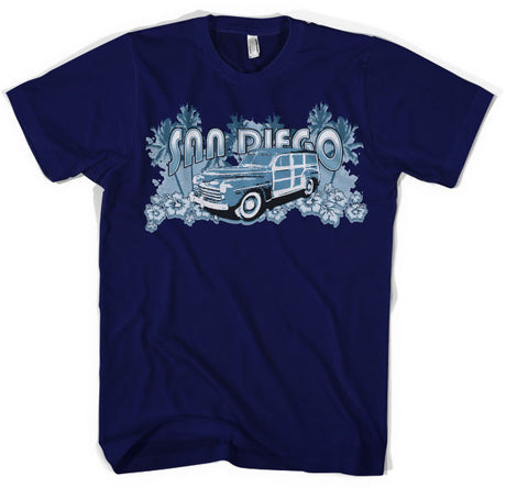 San Diego Woodie T-Shirt