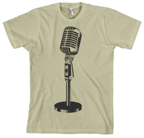 Oldschool Microphone T-Shirt