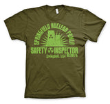 Springfield Nuclear Safety Inspector T-Shirt