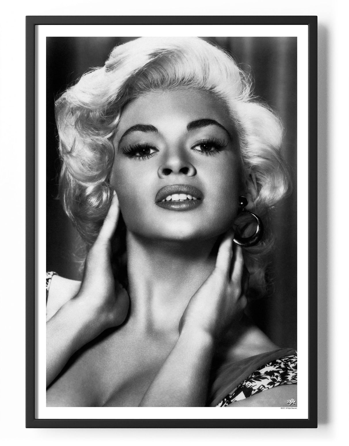 Jayne Mansfield Pose Poster