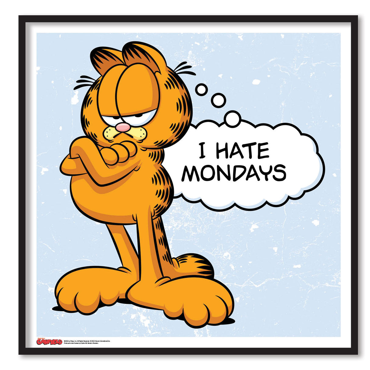 Garfield - I Hate Mondays Poster