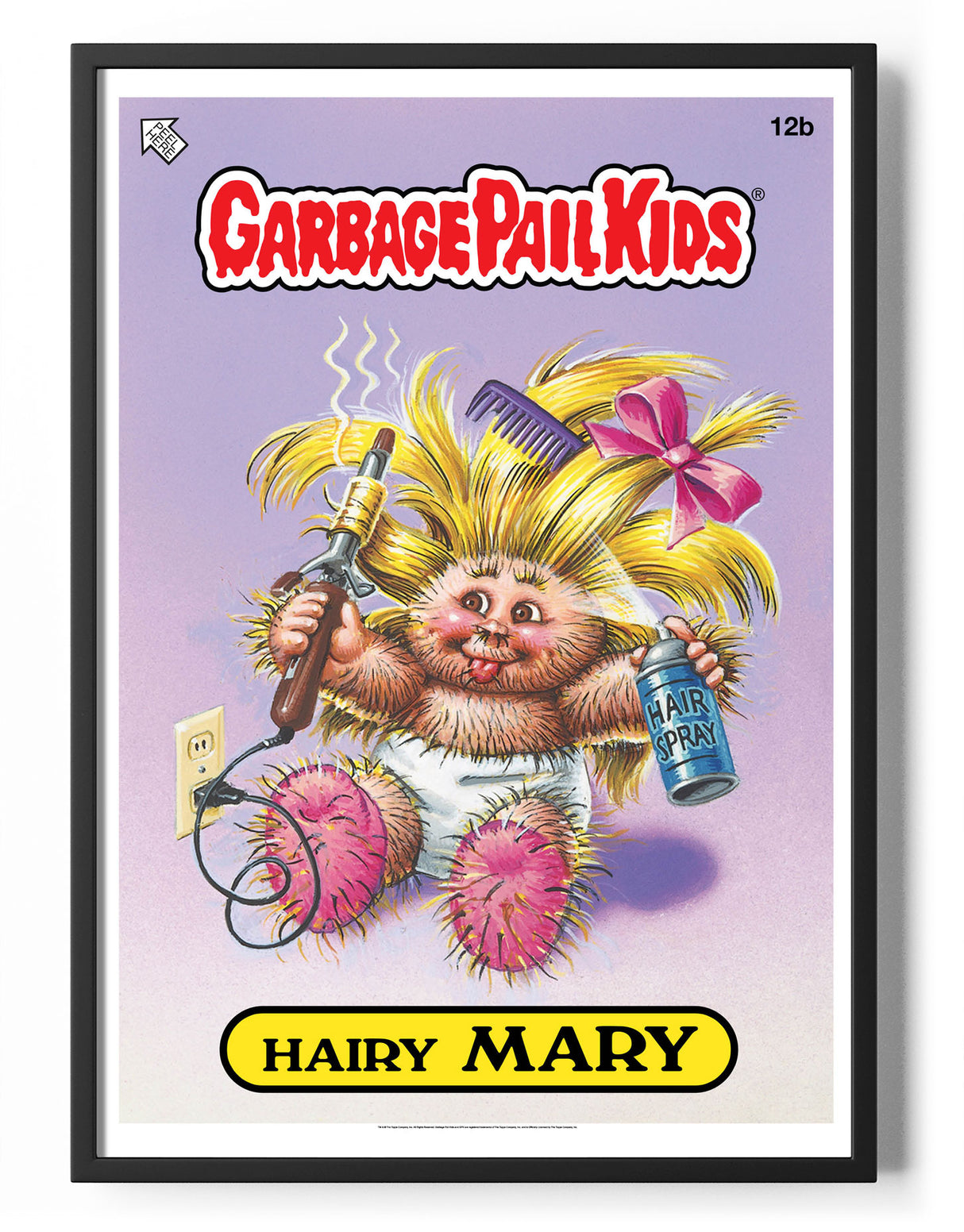 Garbage Pail Kids - Hairy Mary Poster