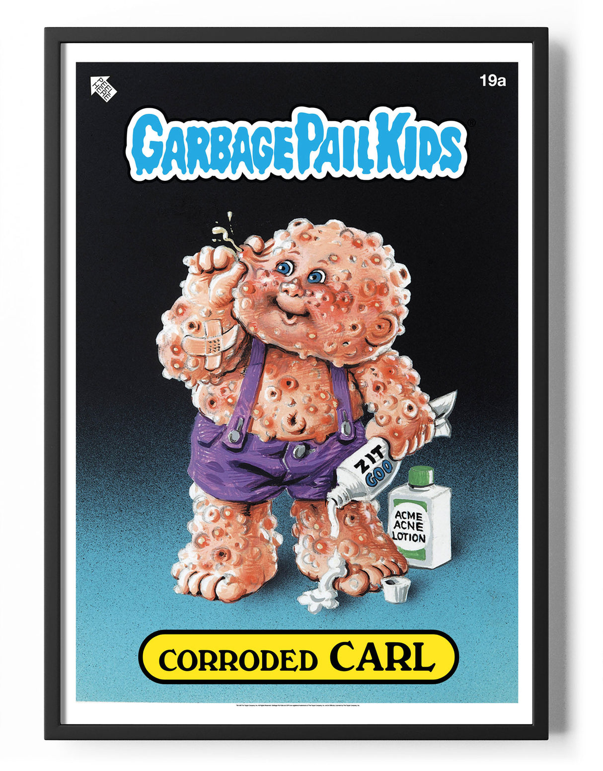 Garbage Pail Kids - Corroded Carl Poster