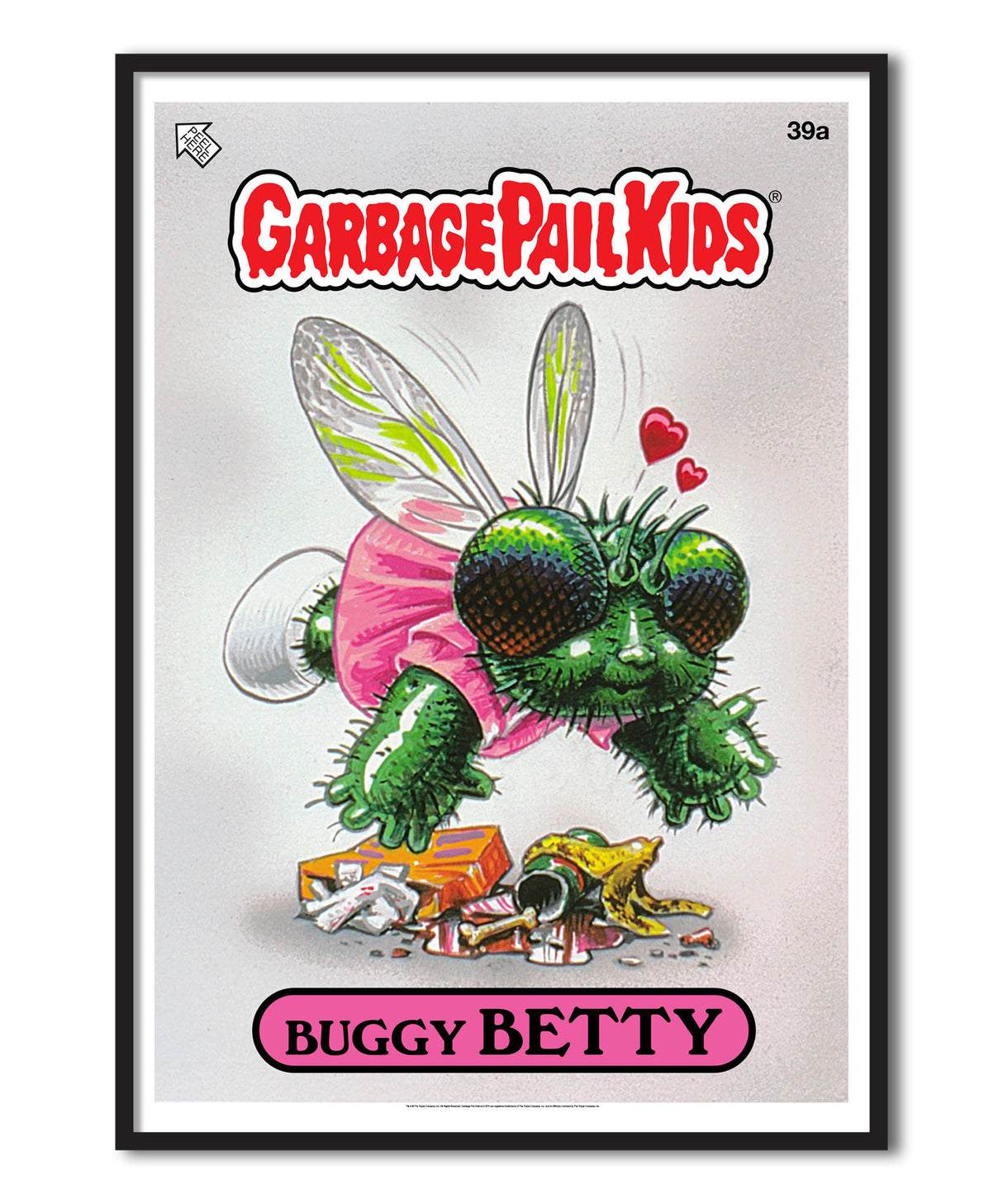 Garbage Pail Kids - Buggy Betty Poster