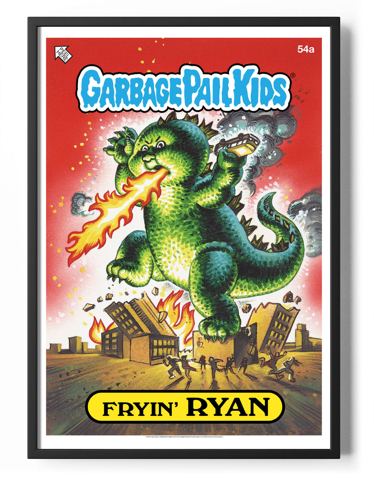 Garbage Pail Kids - Fryin' Ryan Poster