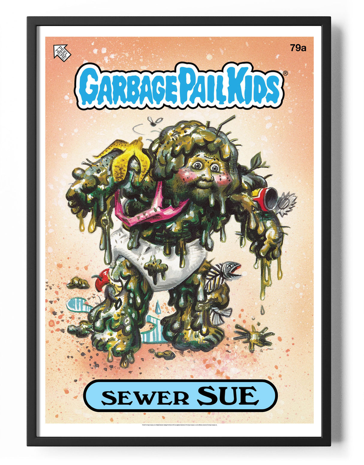 Garbage Pail Kids - Sewer Sue Poster