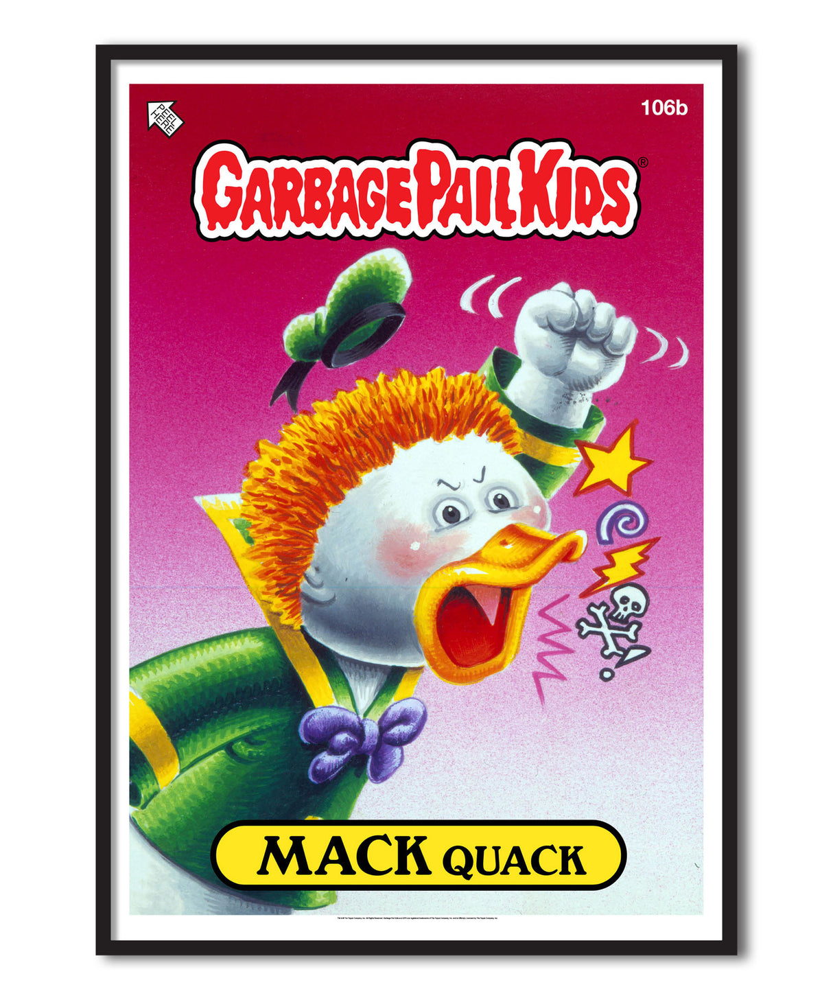 Garbage Pail Kids - Mack Quack Poster