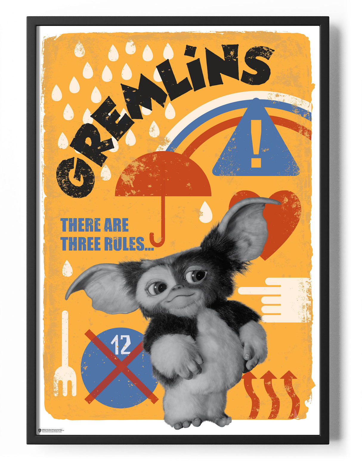 Gremlins Retro Poster