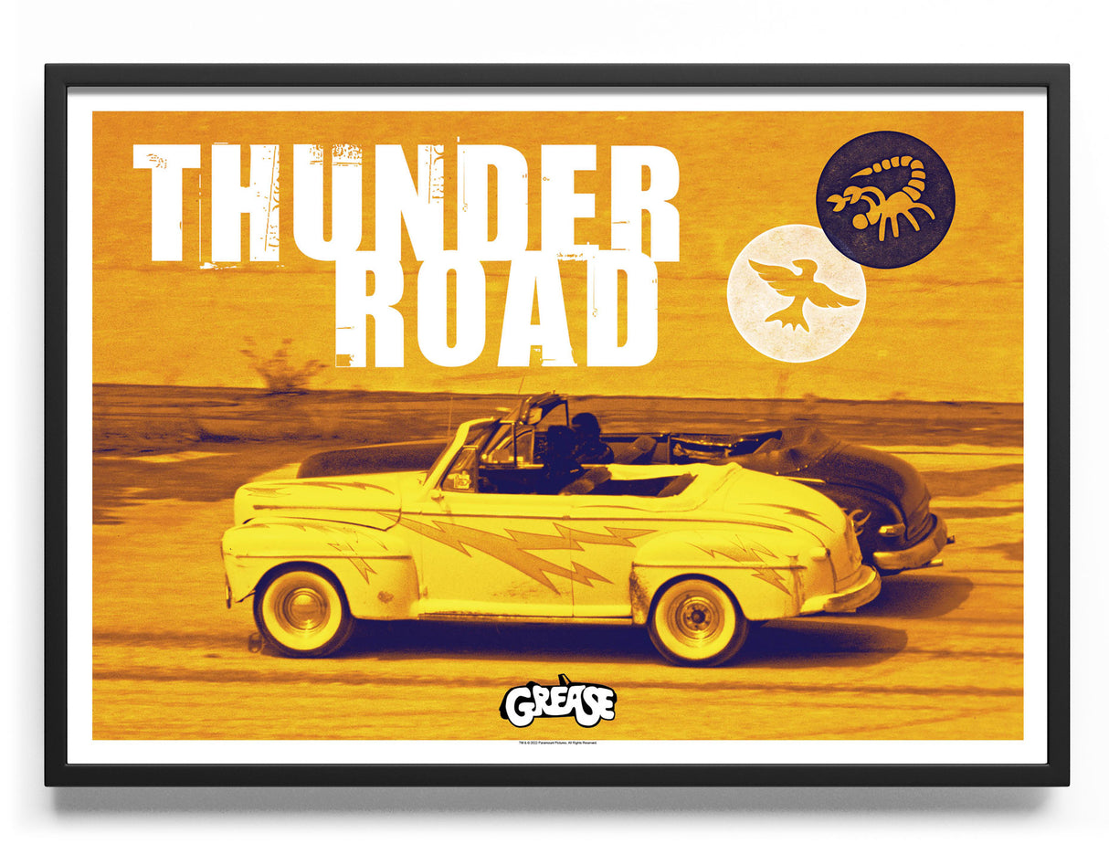 Grease - Thunder Road Poster