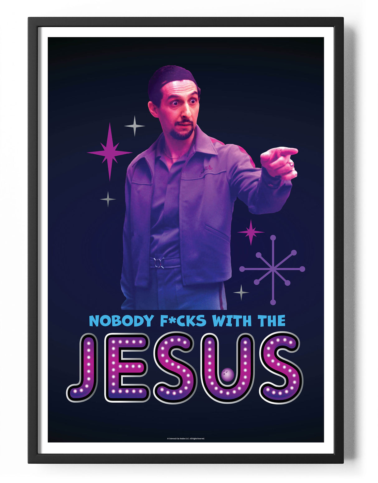 Nobody F*cks With The Jesus Poster