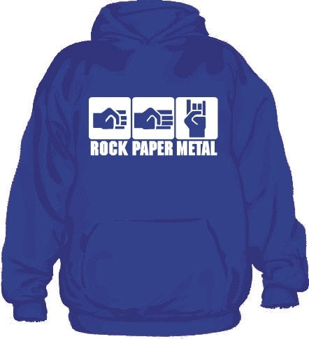 Rock-Paper-Metal Hoodie