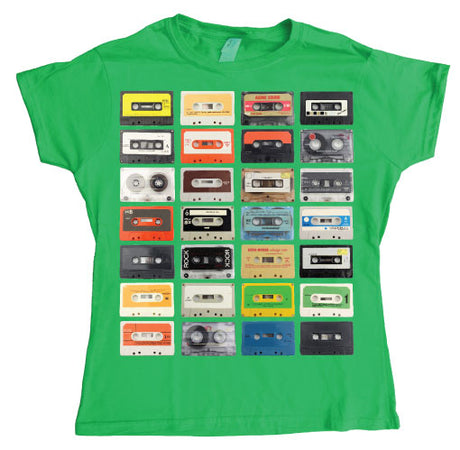 Mixed Tapes Girly T-shirt