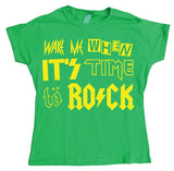 Wake Me When It´s Time... Girly T-shirt