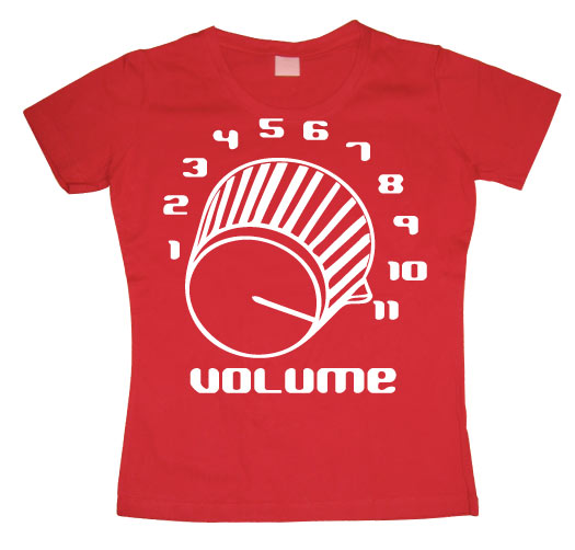 Volume Knob Girly T-shirt