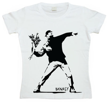 Banksy Girly T-shirt