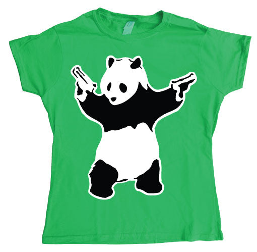 Banksy Panda Girly T-shirt