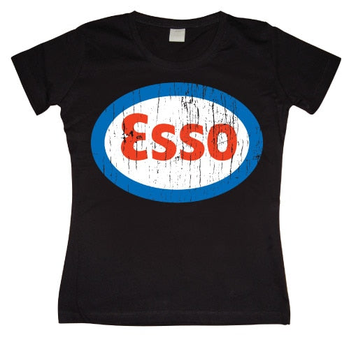 Esso Distressed Girly T-shirt