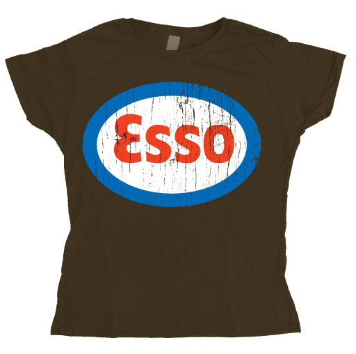 Esso Distressed Girly T-shirt