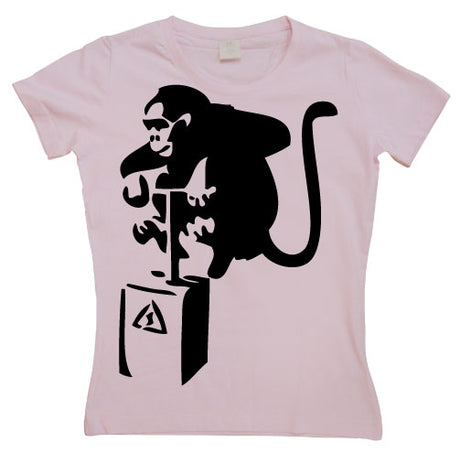 Detonator Monkey Girly T-shirt