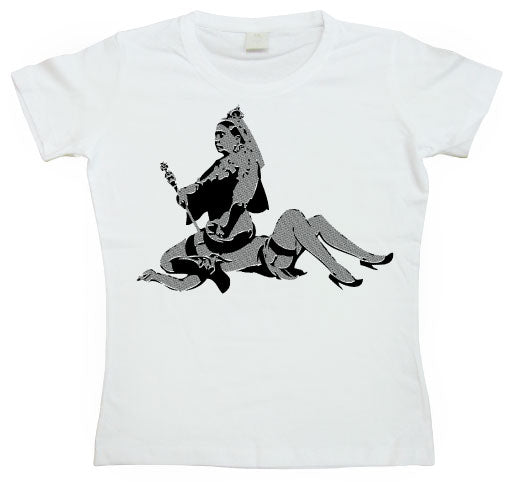 Bansky Queen Vic Girly T-shirt